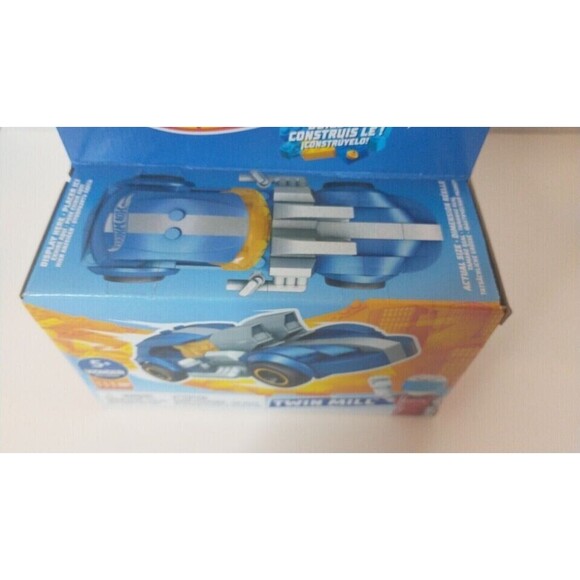 Hot Wheels Mega Construx Twin Mill GVM31 Building Set Ages 5+ New Race Car - Picture 5 of 6